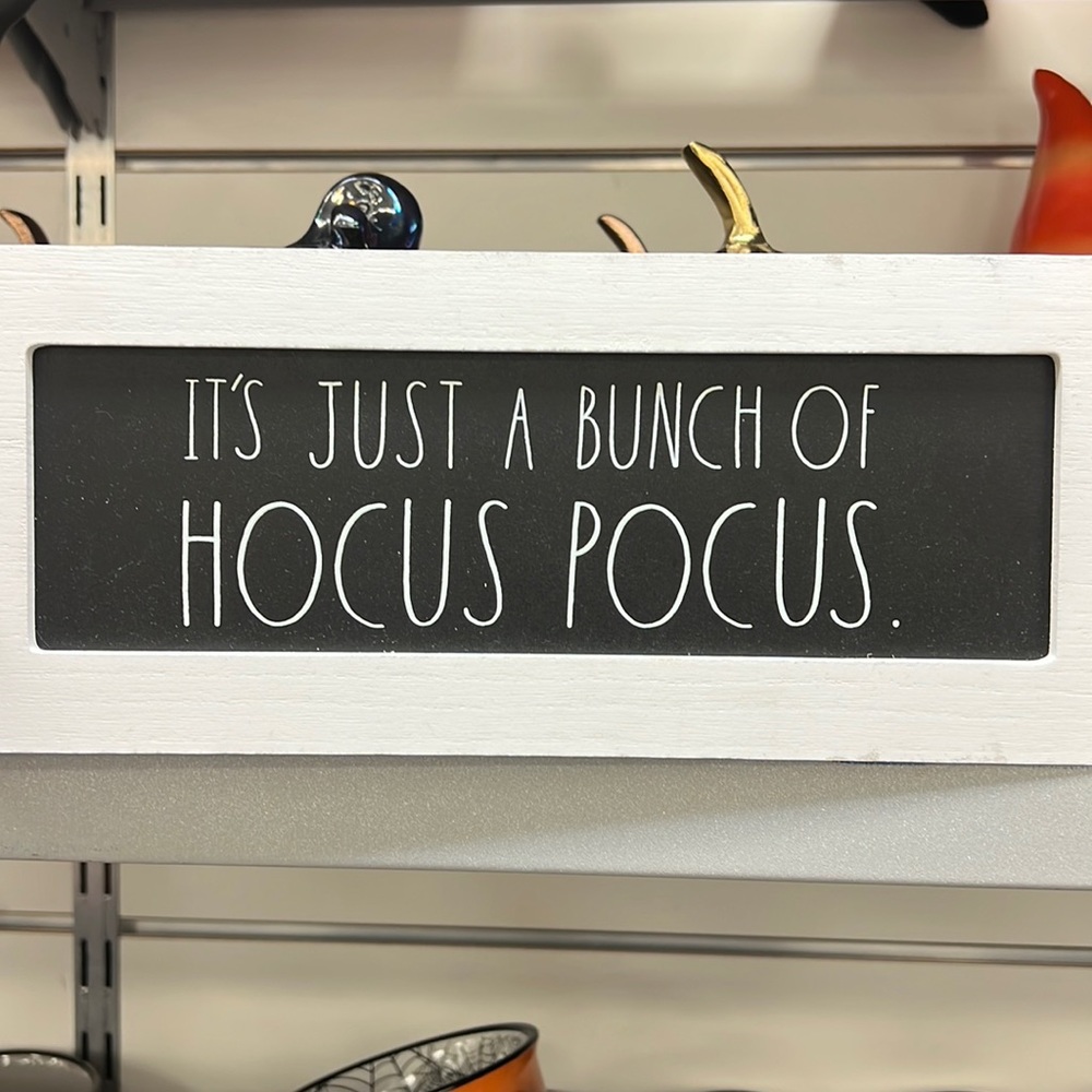 Rae Dunn Hocus Pocus sign‎